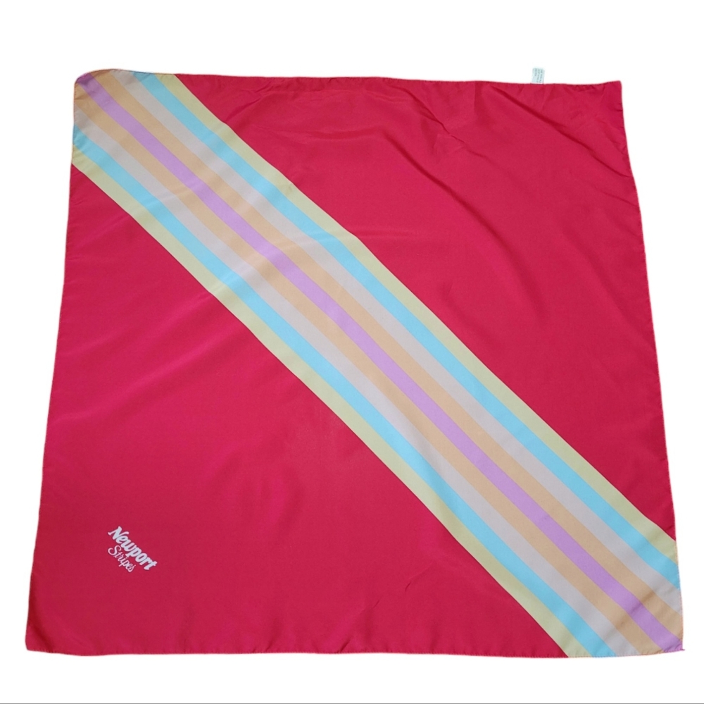 Vintage 1990s Newport Stripes scarf
